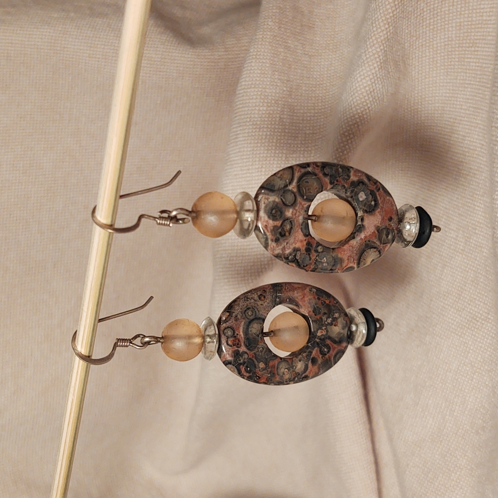 Women's Stone Bead Earrings